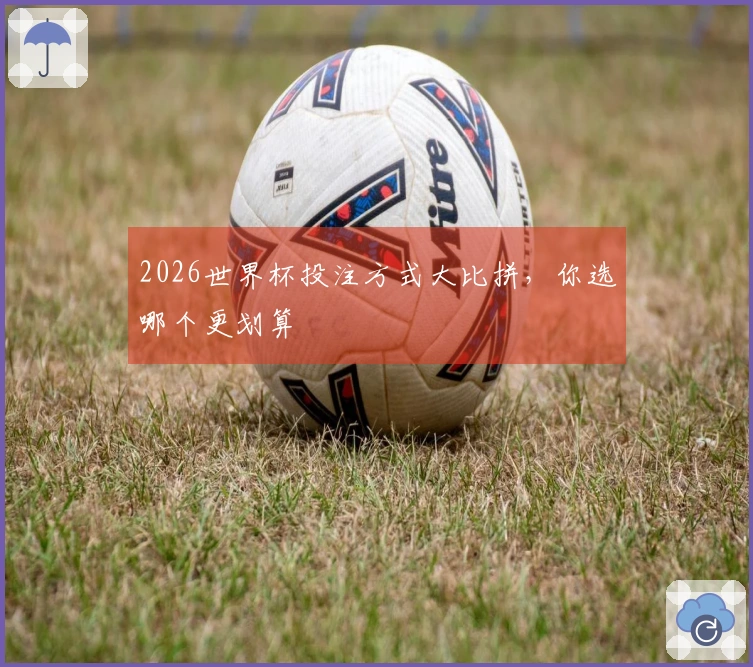 2026世界杯投注方式大比拼，你选哪个更划算